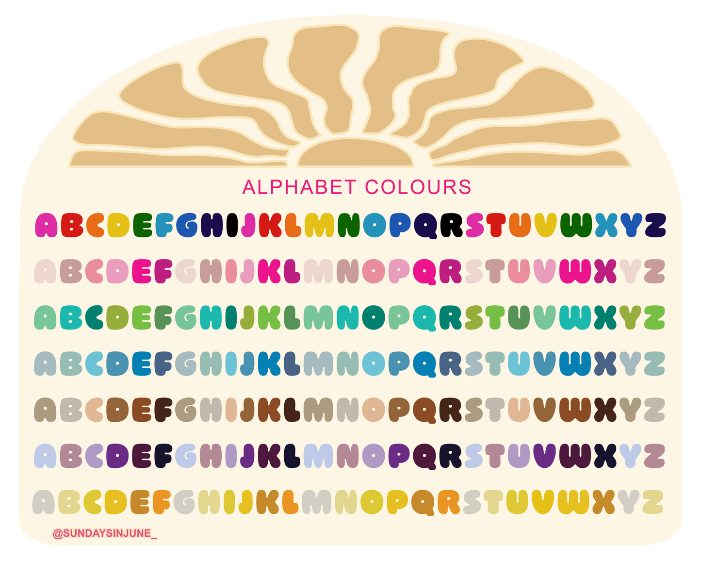 SIMPLE ALPHABET