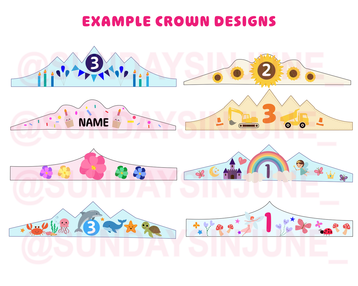 BIRTHDAY CROWN